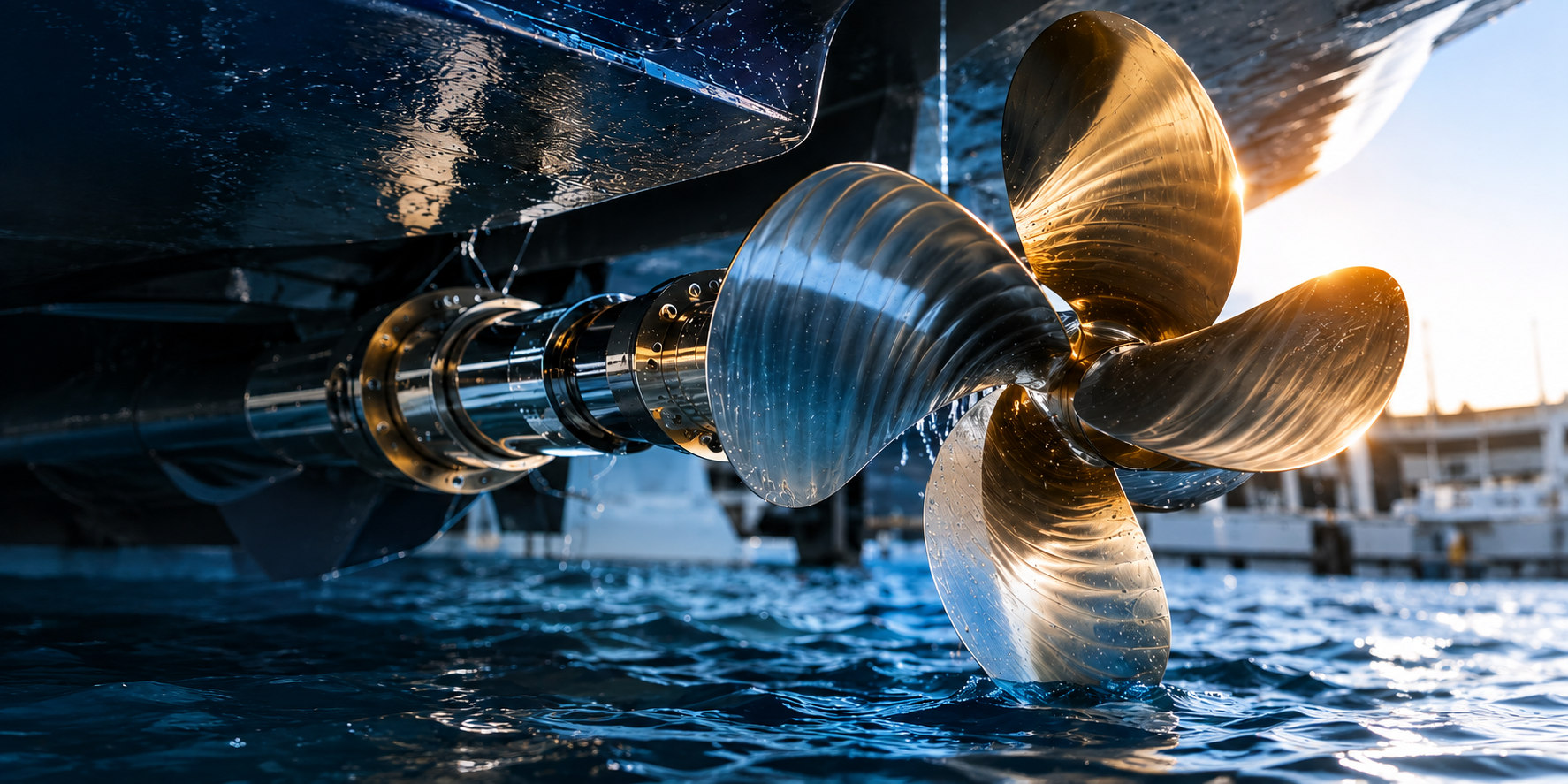 Marine propulsion propeller