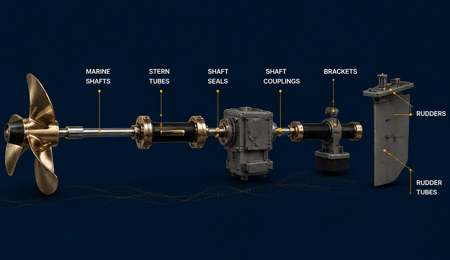 Teignbridge complete sterngear propulsion system