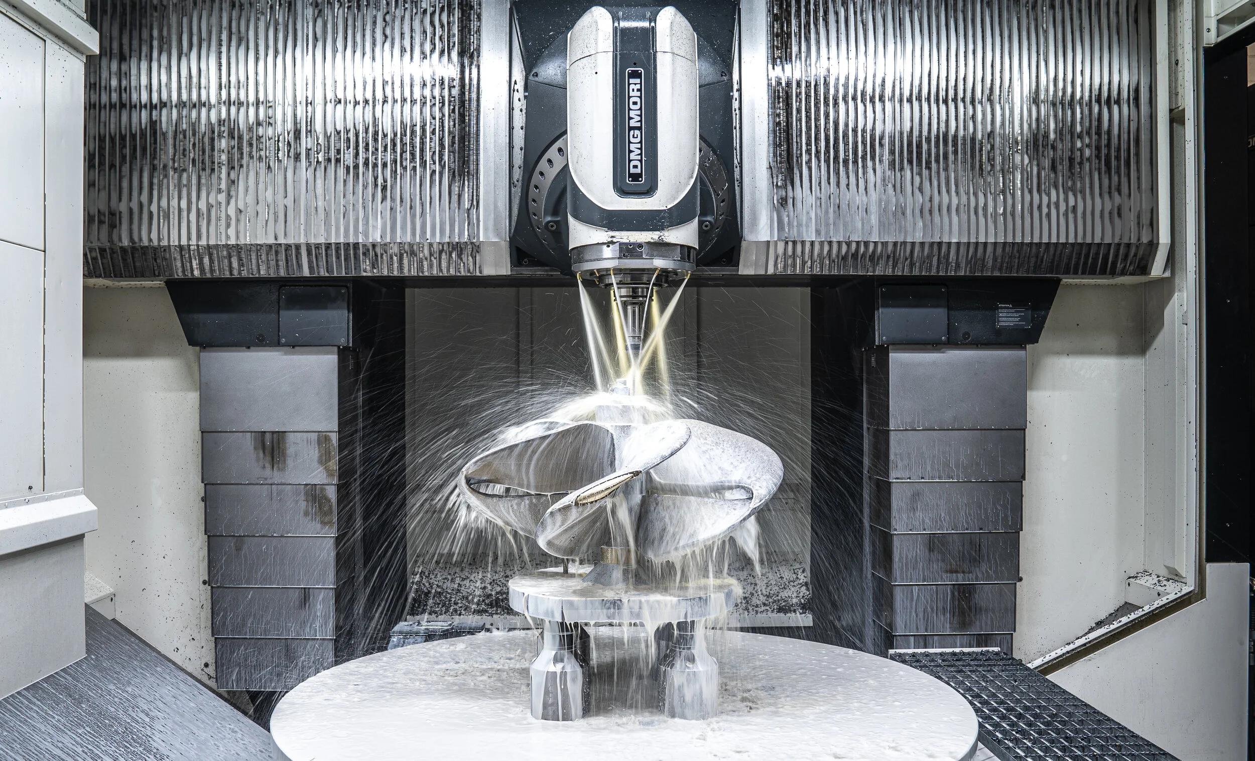 VEEM marine propeller CNC machining